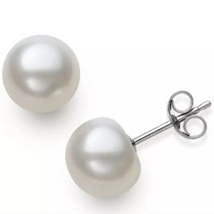 Pearl Stud Earrings. New with tags.